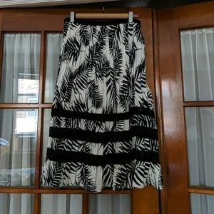 Yumi Tropical Print Skirt
